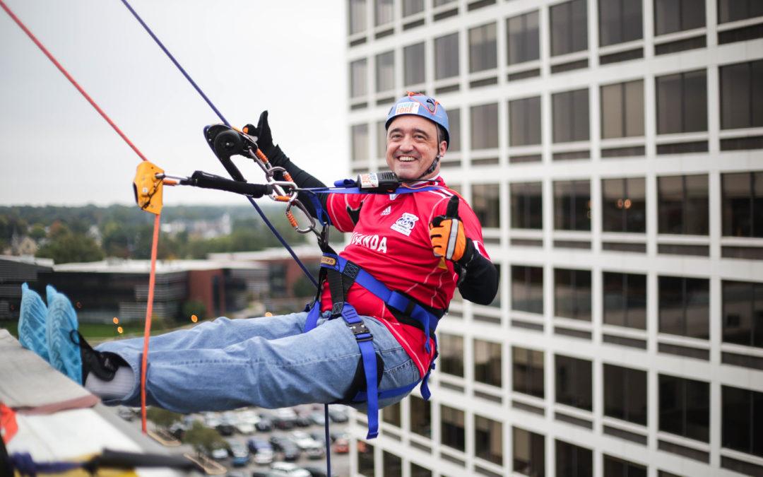 Healy Group is Over the Edge for Homeless Youth